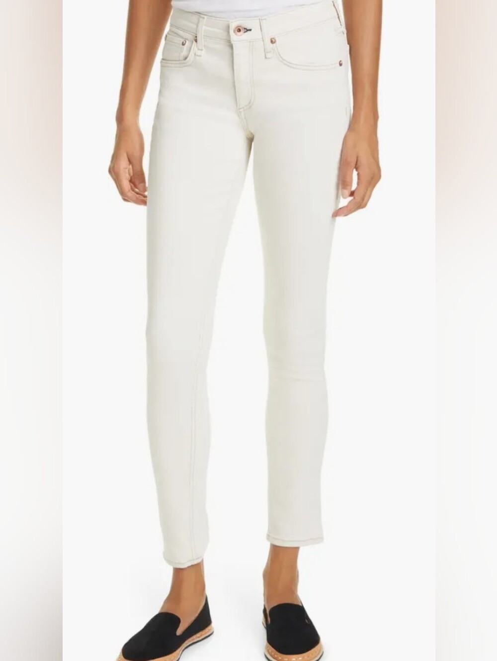 rag & bone Cate Mid Rise Ankle Skinny Jeans